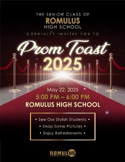 Prom Toast Flyer